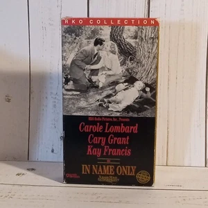 In Name Only VHS Tape 1939 Romance Comedy Cary Grant Carole Lombard SHIPS FREE - Picture 1 of 12