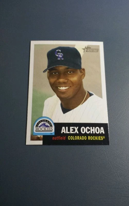 ALEX OCHOA 2002 TOPPS HERITAGE CARD # 230 A6337 - Image 1 of 1
