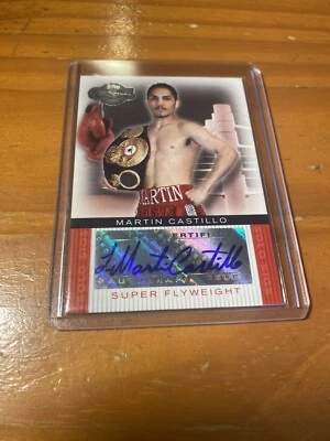 2008 Topps Co-Signers Martin Castillo Solo Sigs Autograph Card SS-MC - Image 1 of 2