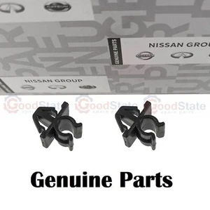 GENUINE Nissan Pulsar N15 Rear Parcel Shelf Clip Clamp Holder x2 - Picture 1 of 3