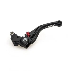 ASV C5 Clutch Lever Short Black Yamaha YZF-R6 1999 - 2020 - Picture 1 of 1