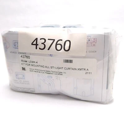 Omron STI LCMK-4 43760 Light Curtain Mounting Kit, Multi-Use Clamp - Image 1 of 4