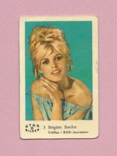 1963 Dutch Gum Card Star Bilder D #3 Brigitte Bardot