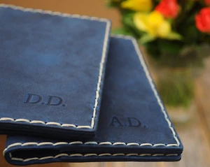 Funda de pasaporte personalizada, billetera de viaje, tarjetero - Imagen 1 de 7