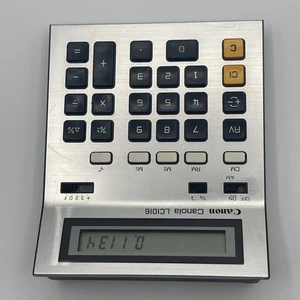 Canon Canola LC1016 Calculator 260410 tested working vintage - Picture 1 of 11