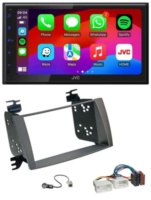 JVC Bluetooth 2DIN MP3 DAB USB Autoradio für Hyundai Sonata (ab 2009) - Bild 1 von 4