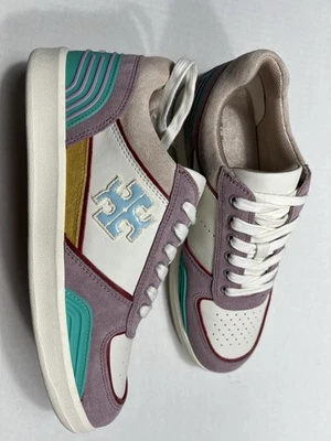 Tory Burch Retro Court Sneakers Shoes In Multi-color Size: 7 - Image 1 of 4
