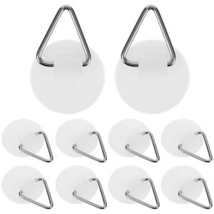 20 Pcs Plate Hangers for The Wall Invisible Sticky Board Hook - Picture 1 of 10