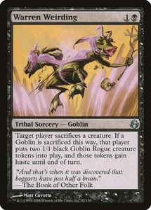 4x Warren Weirding - LP - Lorwyn Block - SPARROW MAGIC - Picture 1 of 1