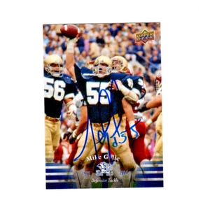 Mike Golic Sr. Notre Dame Irlandés Firmado Autografiado 2013 Tarjeta Upper Deck ND - Imagen 1 de 1