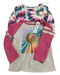 Garanimals Toddler Girl's Long Sleeve Tee Shirts Set of 2 Size 2T New 5K63 - Picture 1 of 7