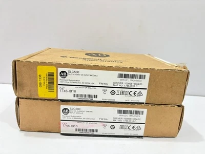 Allen Bradley 1746-IB16 SER C SLC 500 Digital Input Module PLC AB 1746IB16 - Photo 1/4