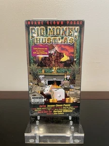 Very Rare Insane Clown Posse Big Money Hustlas VHS Movie Sealed W/ Hype Sticker - Picture 1 of 10