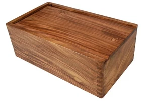 Tournament Chess Storage Box for up to 4.5" King Size chess Pieces in Sheesham - Picture 1 of 6
