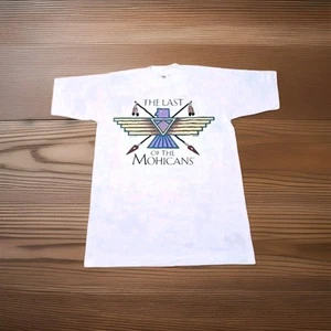 Vtg. Activ-T *Last Of The Mohicans* 1992 Promo T-Shirt Large Made In France RARE - Picture 1 of 11