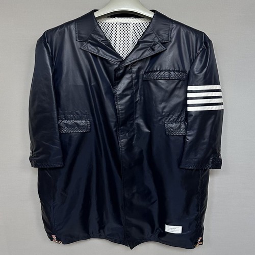 Thom Browne Bracciale Diagonale Ripstop Cappotto 3 121049463