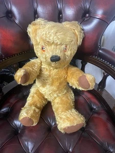 Vintage Chad Valley Operative Growler Fully Jointed Teddy Bear - VGC 19” - Picture 1 of 20