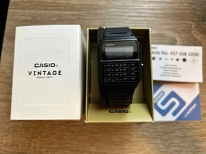 CASIO CA-53W (Re-issued) CALCULATOR WR VINTAGE DIGITAL WATCH - Picture 1 of 4