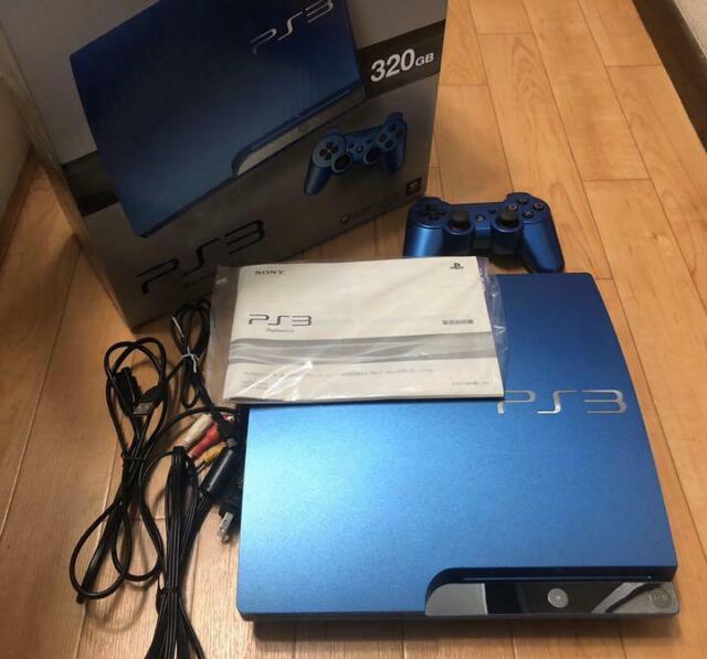 Playstation 3 Super Slim 250gb Edição Limitada Azul Lacrado 