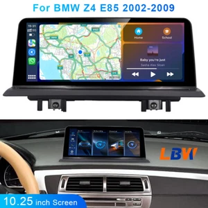 10.25'' Car Linux Screen Wireless Carplay Video Player For BMW Z4 E85 2002-2009 - Picture 1 of 12