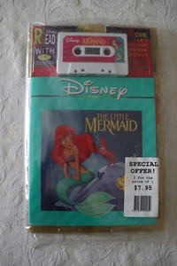 DISNEY READ WITH ME COLLECTION Little Mermaid & Aladdin (Iago) Cassette Pack - Picture 1 of 2