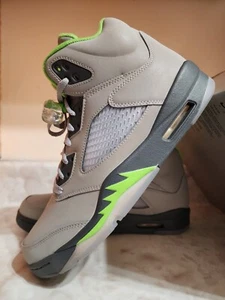 Men's Size 11 DS Nike Air Jordan 5 Retro Green Bean 2022 DM9014 003 Sneakers 🔥 - Picture 1 of 11