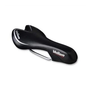 New FSA Vision Tri-Gel Aero Ti TT/ Triathlon Bike Saddle Black  - Picture 1 of 1