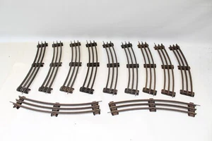O Gauge HORNBY TRACK 11 x Curved Rails / 3 Rail Electric Track E23 - Picture 1 of 15
