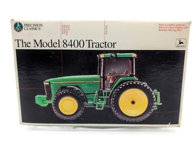 1/32 John Deere 8400 Tractor #8 Precision Ertl - Image 1 of 3
