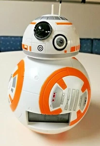 Sveglia BB 8 Star Wars 7" lampadina botz droide bianco e arancione con luci e suoni - Foto 1 di 4