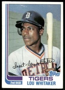1982 Topps #39 Lou Whitaker - Imagen 1 de 2