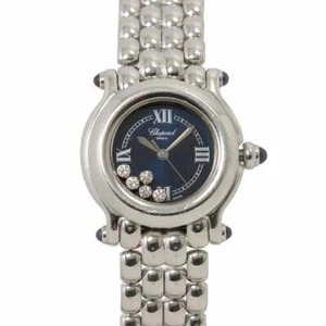 Chopard Happy Sport 27/8250-23 5P Diamond Black Dial Leadies Watch 90283540 - Picture 1 of 7