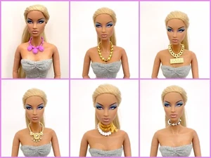 Collar barbie dorado varios modelos fashion royalty nuevo muñeca regalo moda - Imagen 1 de 11