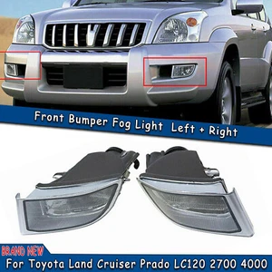 1 par de luces antiniebla delanteras para Toyota Land Cruiser Prado LC120 2700 4000 2003-2009 - Imagen 1 de 7