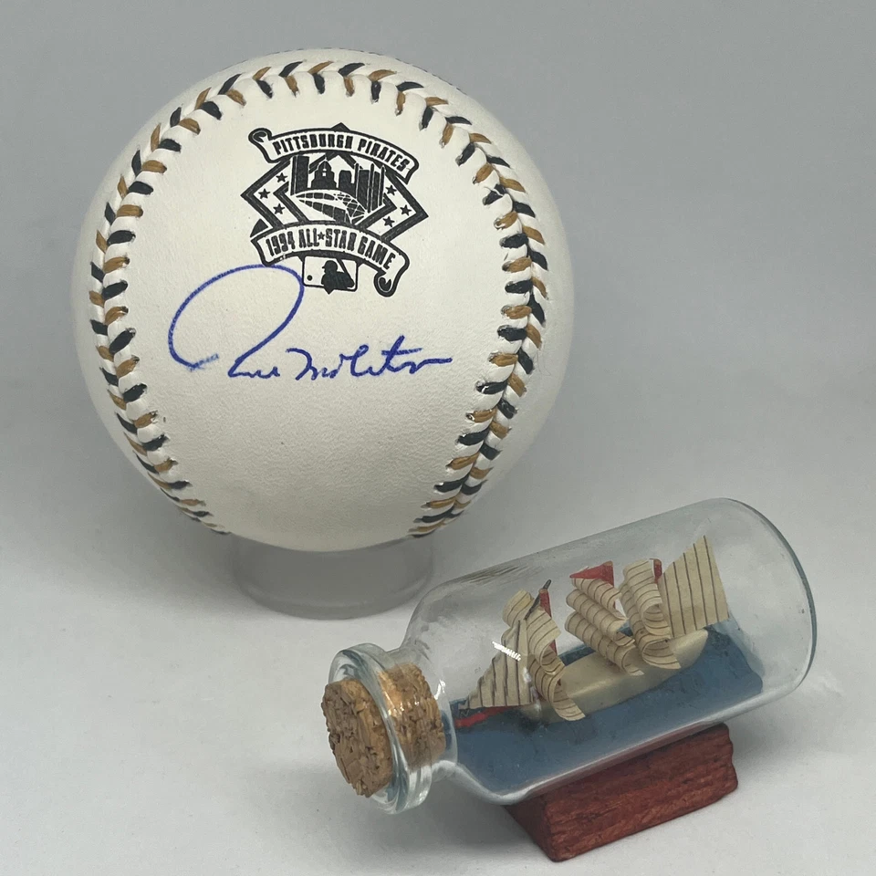 Paul Molitor signed Rawlings 1994 All Star Logo Baseball JSA COA HOF Auto A3409 - Image 1 of 1