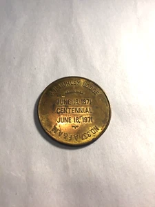Freemason Coin - J.H. Gurley Lodge No. 337, Waco, TX (1-3/8") - Picture 1 of 5