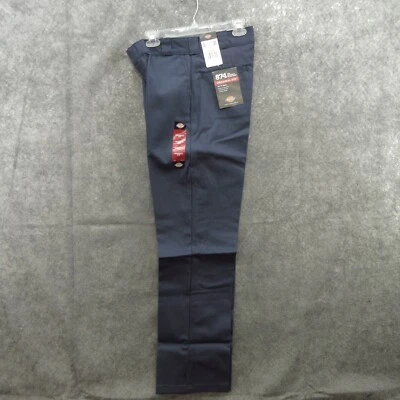 Pantalones de Trabajo Dickies 874 Para Hombre Originales Talla 31x34 Azul Marino Sólidos Calce Original Nuevos Foto 1 de 4