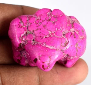 Rough Collection Specimen 137.40 Ct Natural Arizona Pink Turquoise Gemstone - Picture 1 of 6