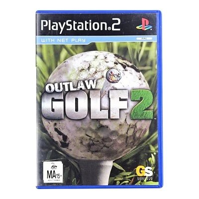 Outlaw Golf 2 II PS2 PlayStation 2 Game Complete Manual PAL - Image 1 of 4