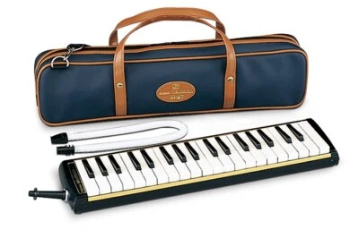 SUZUKI M-37C Melodion Alto Wind Keyboard Harmonica Bundle Soft Case New - Image 1 of 3