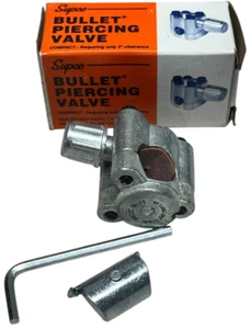 Supco Bullet Piercing Valve BPV21 For 1/2" 5/8" Tubing New In Box With Paperwork - Imagen 1 de 9