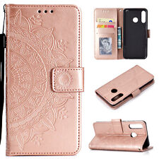 For Huawei P40 Lite P30 P20 Honor 20 Wallet Card Slot Case Leather Phone Cover