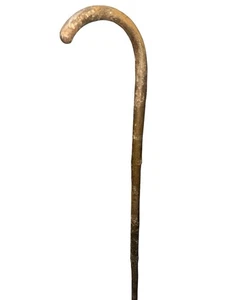 Vintage & Antique Wooden Walking StickCane Hand Carved - Picture 1 of 5
