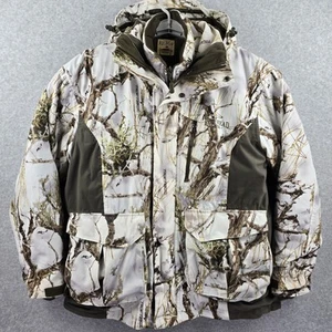 RedHead Snow Camo Parka Men 3XL 3-in-1 Waterproof Bone Dry Winter Hunting Jacket - Picture 1 of 18