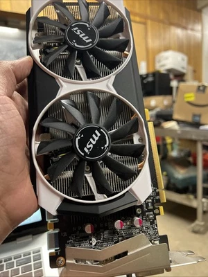 MSI GeForce GTX 970 4GD5T OC 4GB GDDR5 PCIe 3.0x16 DP HDMI DVI-I DVI-D Vid Card - Image 1 of 4