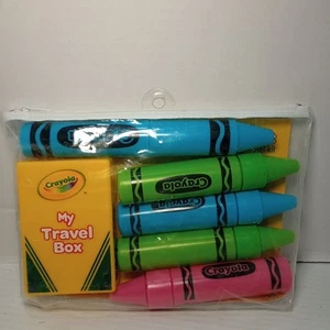 New Crayola My Travel Kit 6 Piece Travel Kit Bath-Time Essential - Picture 1 of 4