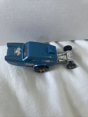 Hot Wheels Super Chromes Poppa Wheelie BDC90 Toy Car 8/10 Blue Chrome 2013 Car - Image 1 of 4