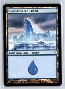 MTG Magic the Gathering Card - (8X) Snow-Covered Island - Coldsnap - Common - Picture 1 of 19