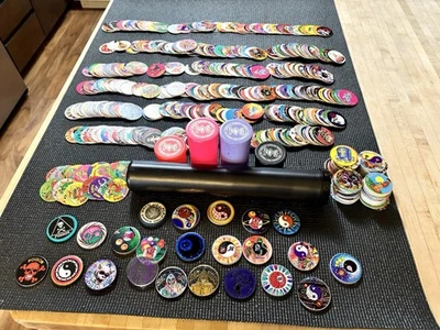 Lot of 400+POG's 90s + Slammer’s container’s is huge mix Ofeverything Rare Stuff - Image 1 of 4