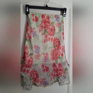 Philly California Girls Small Shirt Sz 7 Floral Cottagecore Y2k Fairycore Flowy - Picture 1 of 3